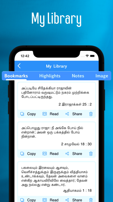 Tamil Bible - offline Screenshot