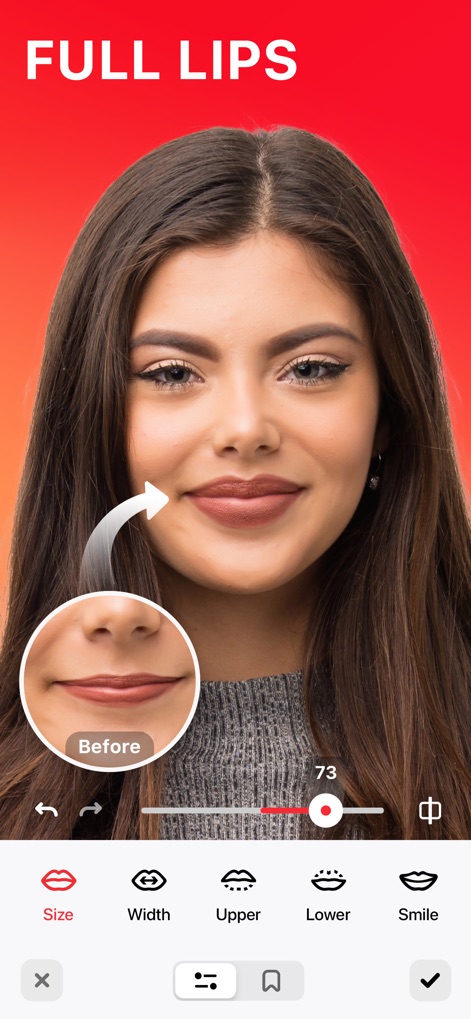 Body Tune - Face Photo Editor - Lip Enhancement