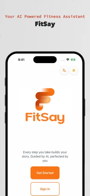FitSay screenshot 1