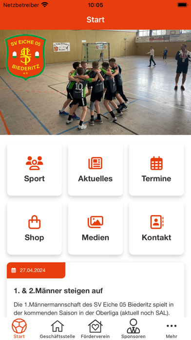 SV Eiche 05 Biederitz Screenshot