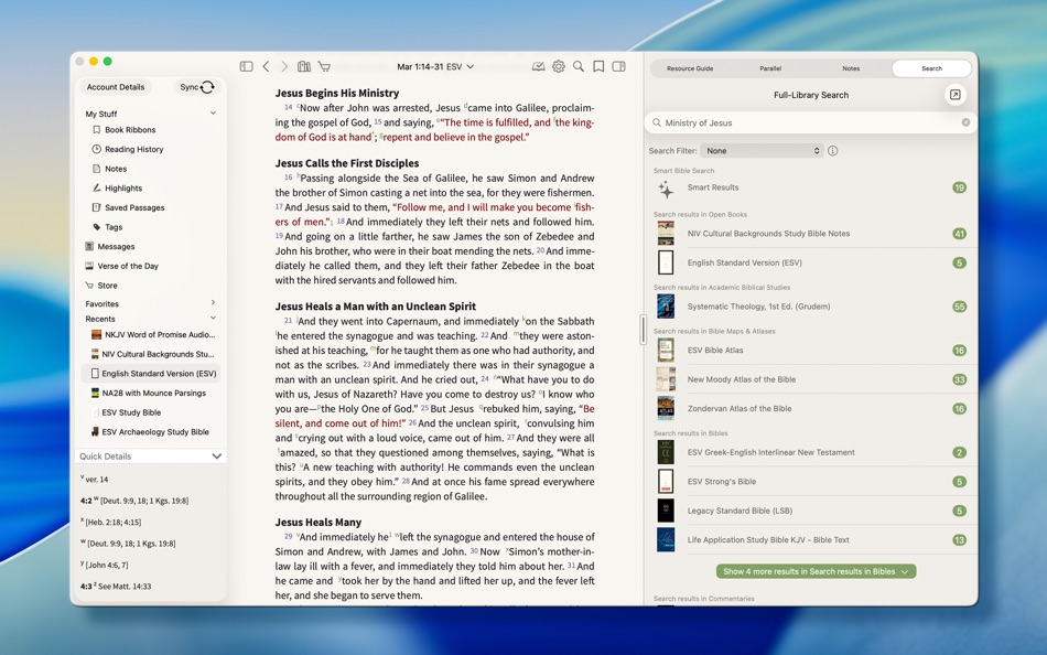 #4. Bible Study (macOS) 게시자: Gospel Technologies LLC