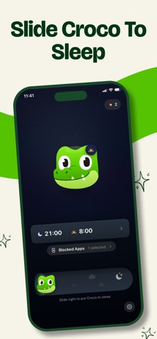 Sleep App Blocker – CrocoFocus Screenshot 1 of 5