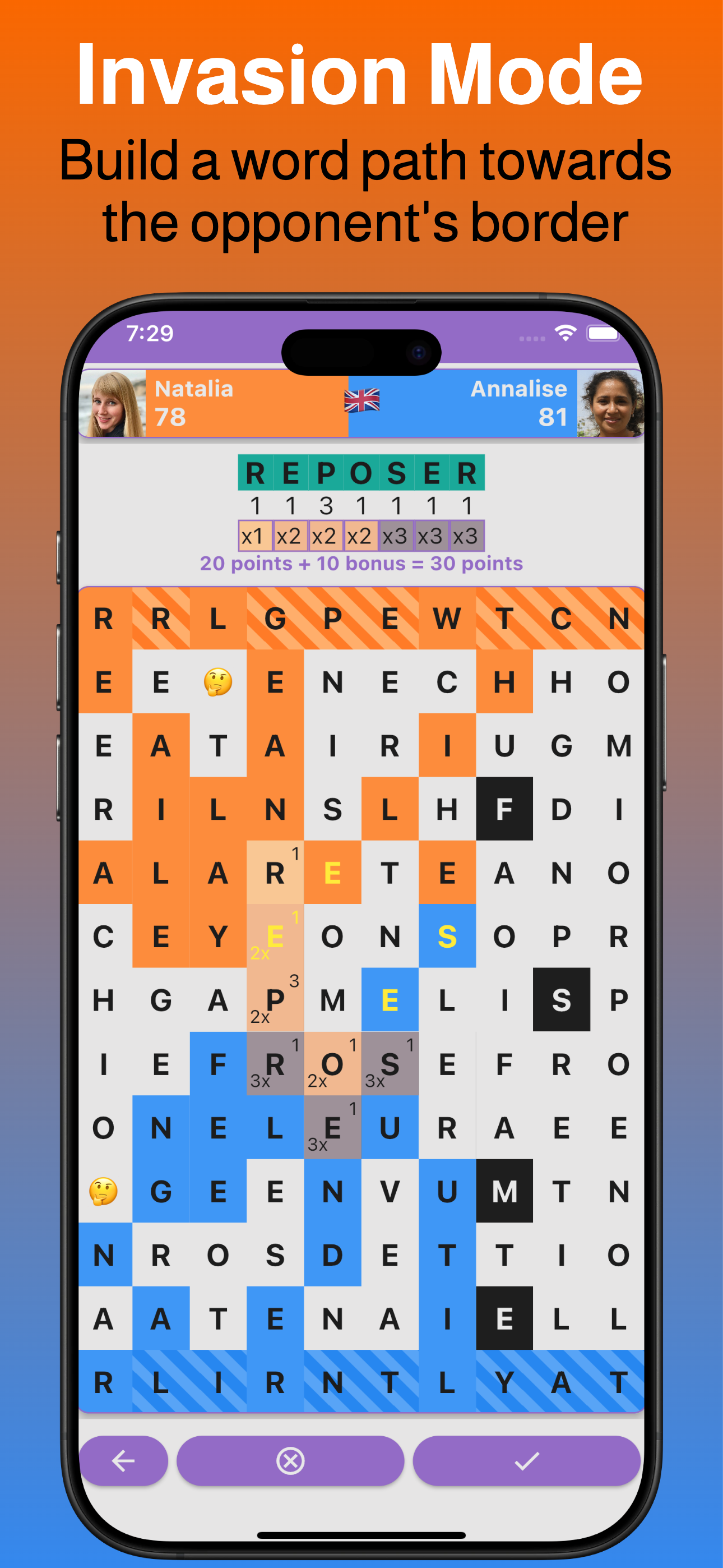 Word Puzzle Game: LetterGrid