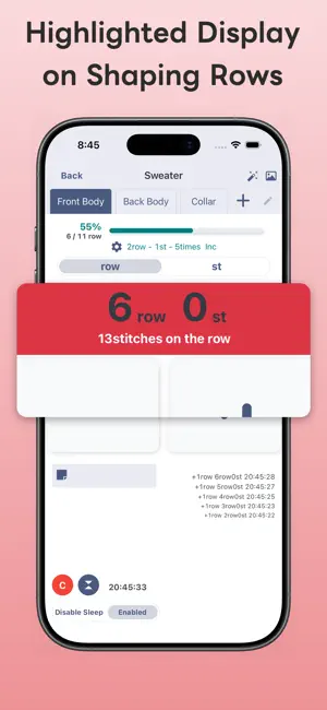 Knitting Counter: Row Tracker screenshot 3