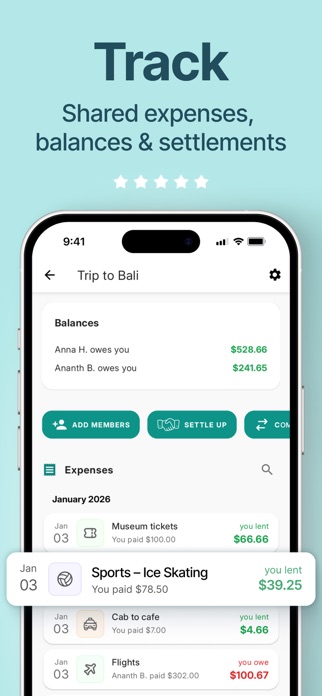 Splitify - Expense Tracker Screenshot 1 of 8