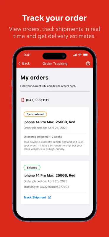 MyRogers - Manage your account screenshot 7 of 8