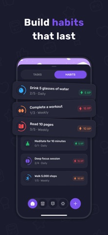 Evolvy: Tasks & Habits tracker Screenshot 2 of 5