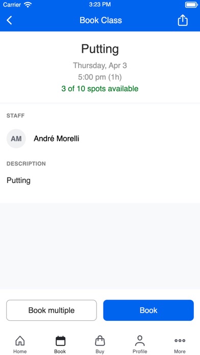 Screenshot #3 pour CrossGolf App