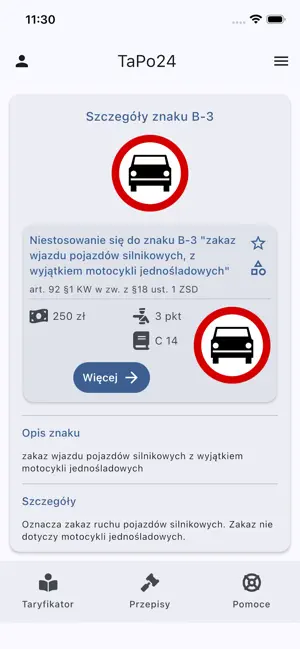 TaPo24 TAryfikator POlicyjny 2 iPhone screenshot 5