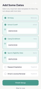 LineAge - Family Age Tracker screenshot
