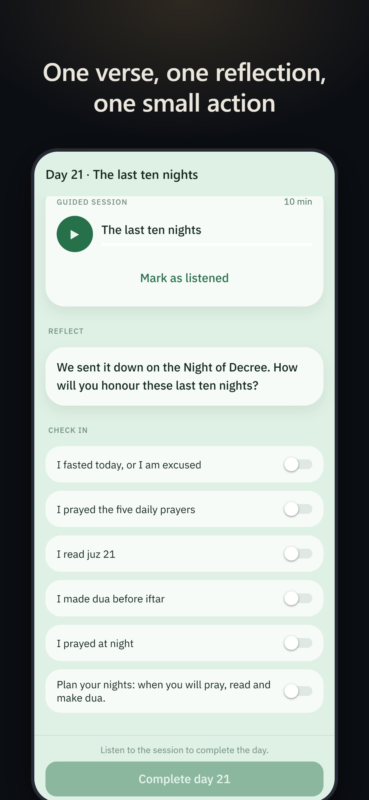 Screenshot 7 of Sukoon: Quran & Prayer Times
