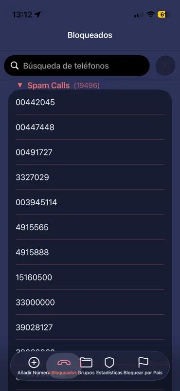 CallBlockator: Bloquea Spam screenshot 5 of 8