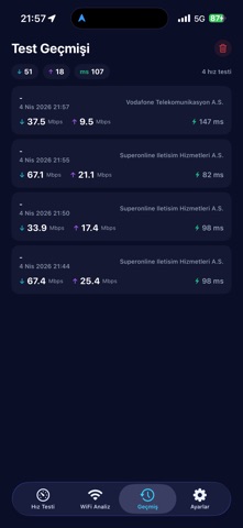Speed Test & WiFi iPhone screenshot
