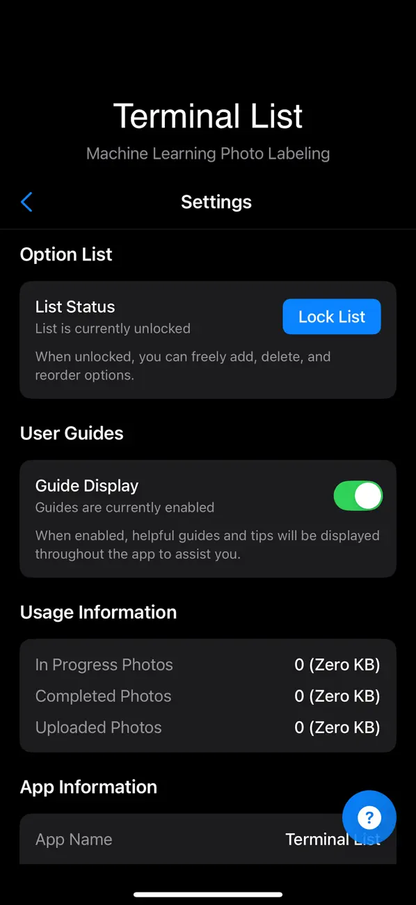 #6. Terminal List (iOS) Ved: Michael Silvers