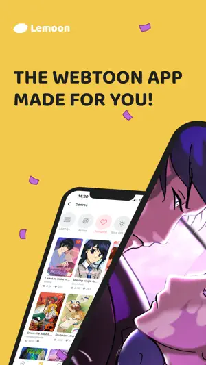 Lemoon: Comics & Webtoons screenshot 1
