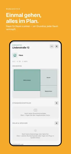 Screenshot von WireSketch - Elektroplaner auf dem iPhone 3
