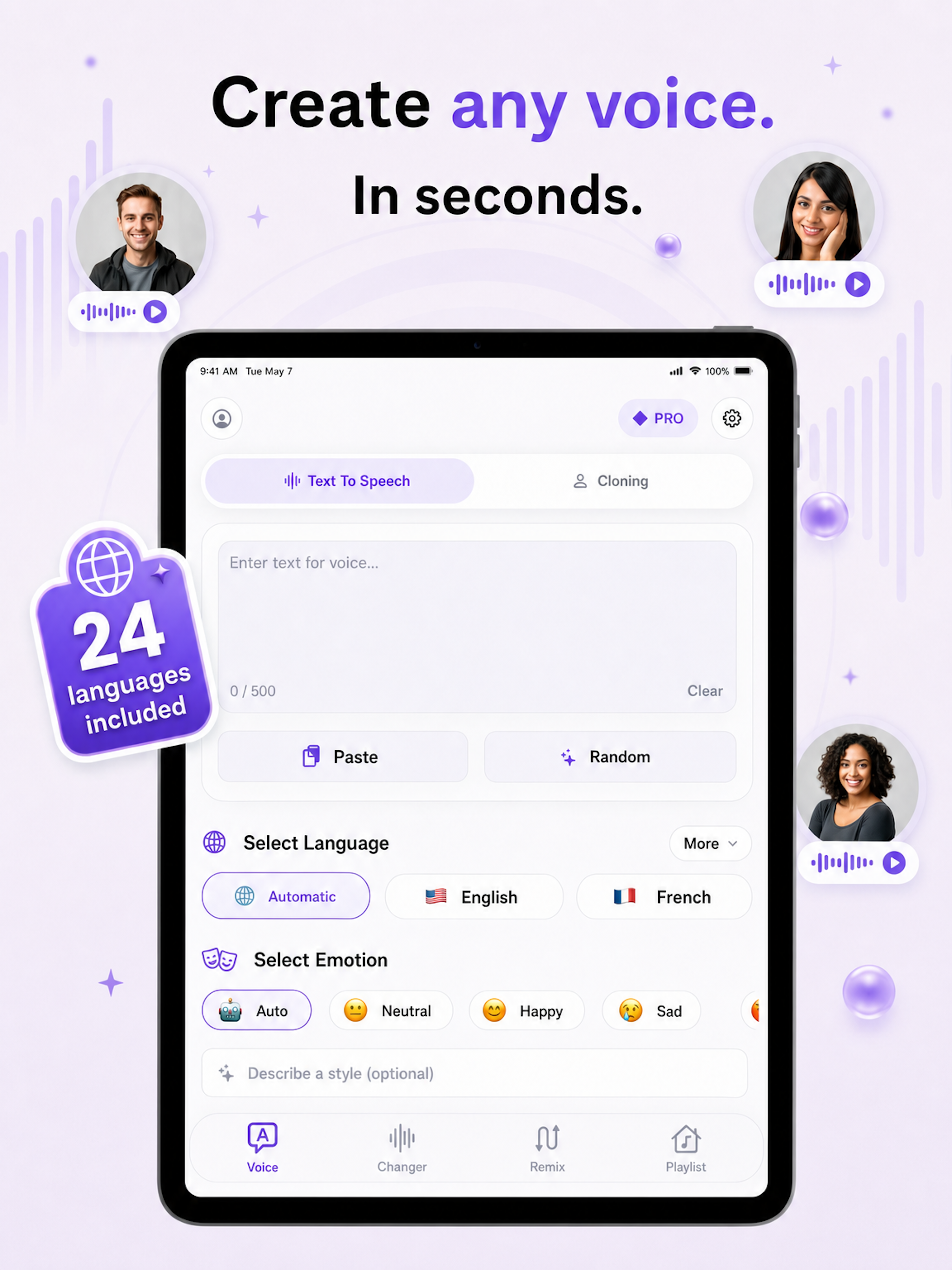 AI Voice Generator & TTS: Echo screenshot 7