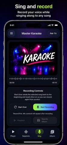 Master Karaoke iPhone screenshot