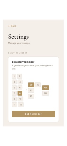Passage: Daily Journal screenshot