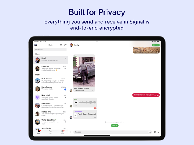‎Signal - Private Messenger Screenshot