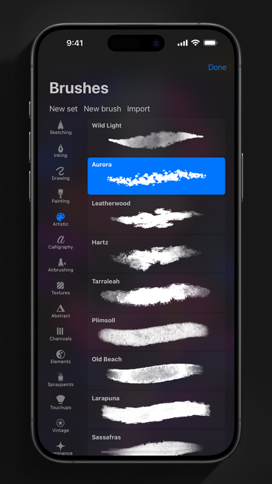 Screenshot 1 of Procreate Pocket App