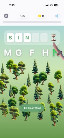 Spell Safari iPhone screenshot