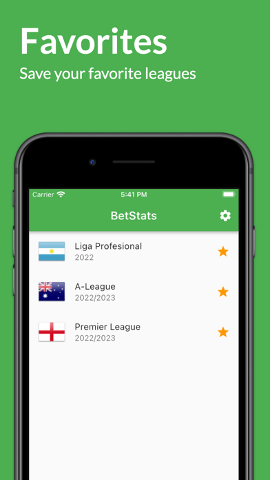 BetStats - Football prediction Screenshot