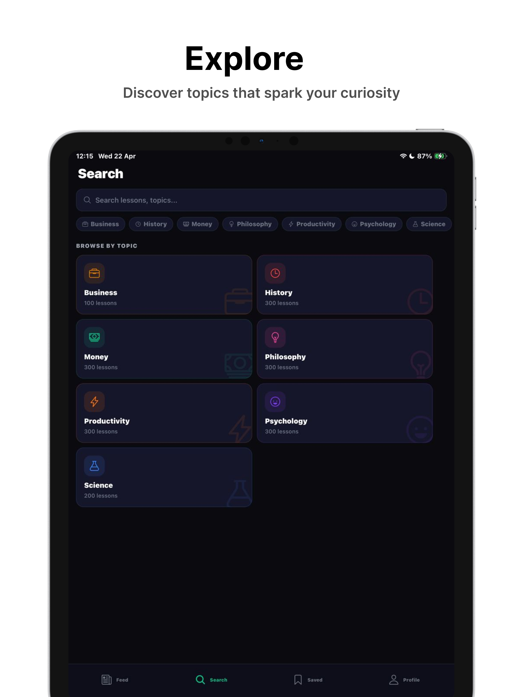 Scroll - Daily Microlearning