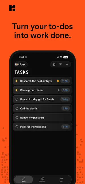 Roma: AI Tasks & Reminders screenshot 1