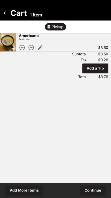 PG Coffee Screenshot