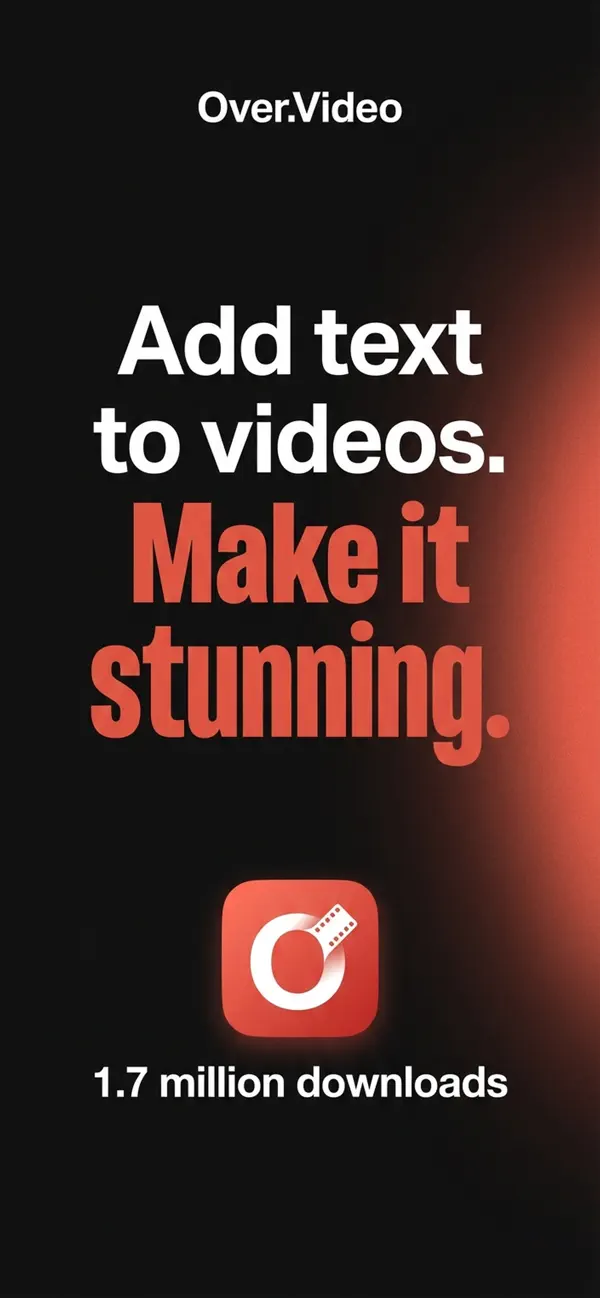 Screenshot #1 pour Text Overlay: Video Font Edit