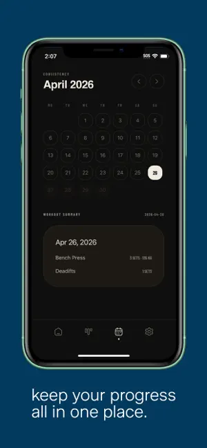 Boost - Minimal Workout Log screenshot 2