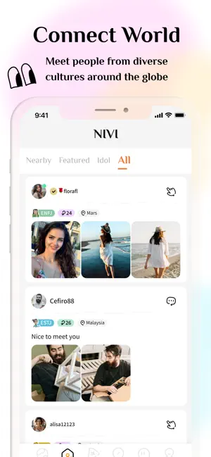 Nivi iPhone screenshot 1