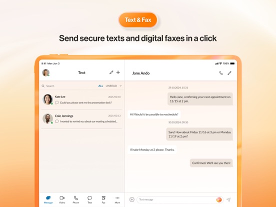 RingCentral iPad screenshot 4 - Business app