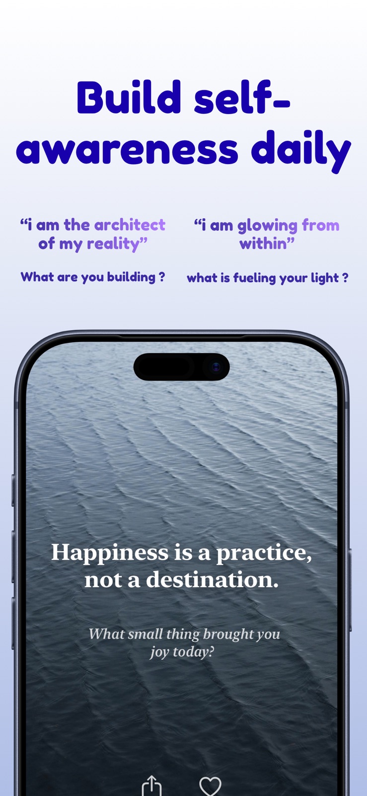 Lumi Daily Affirmation Quote iphone screenshot 3