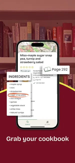 CookShelf: Search cookbooks iPhone screenshot 5