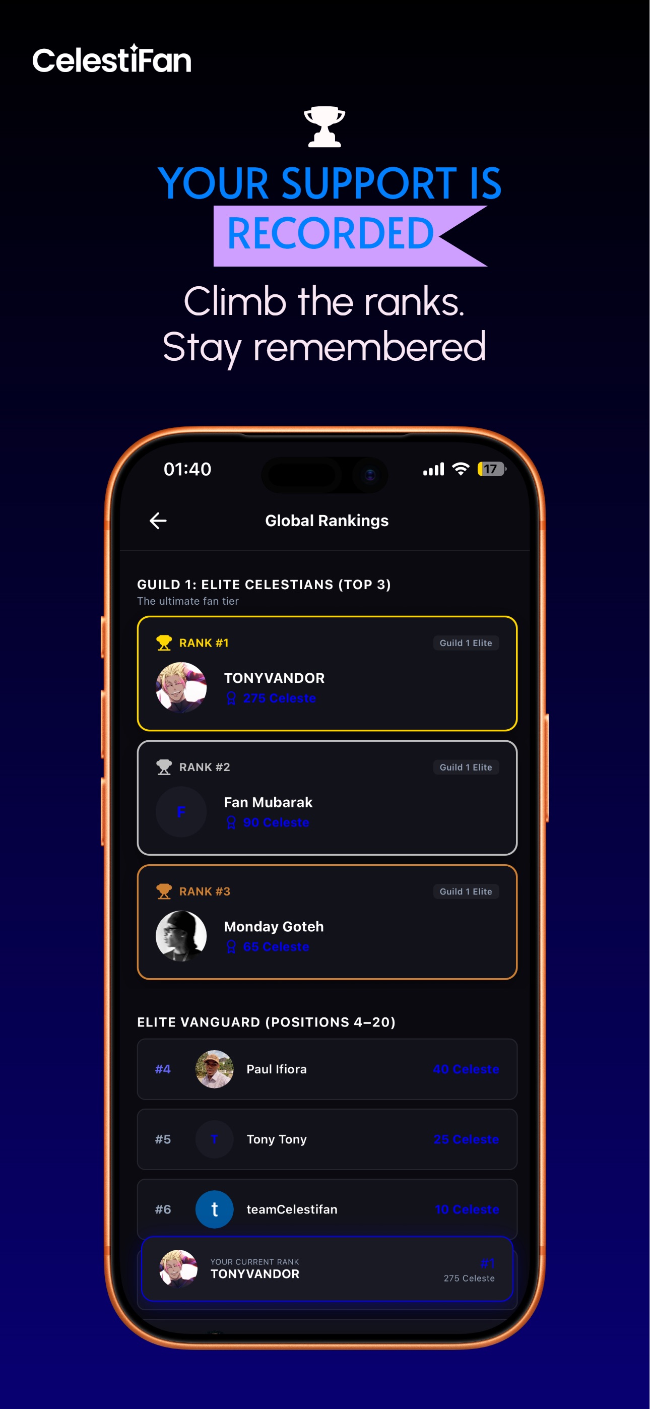 Screenshot 4 of CelestiFan