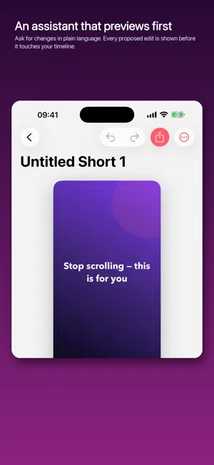 Shorts: AI Video Editor screenshot 2