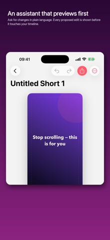 Shorts: AI Video Editor screenshot