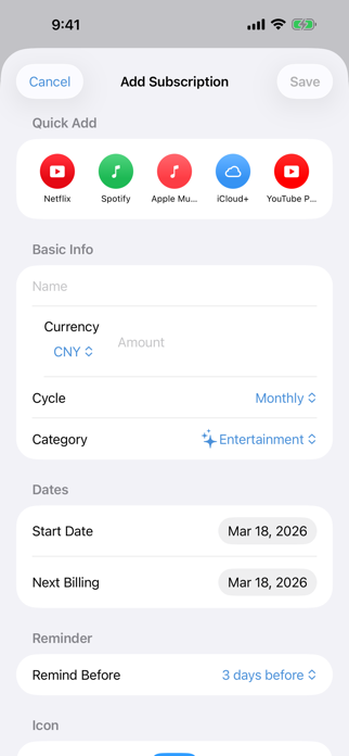 mySubTracker Screenshot 4 of 4