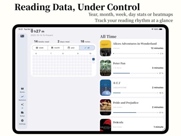 Anx Reader iPad screenshot