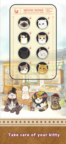 The Cat's Meow Town iPhone screenshot