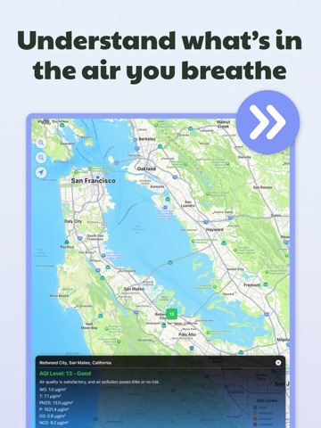 Air Quality Monitor: AQI App iPad screenshot 6