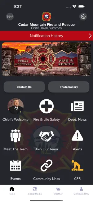 Cedar Mountain Fire Rescue, NC screenshot 1