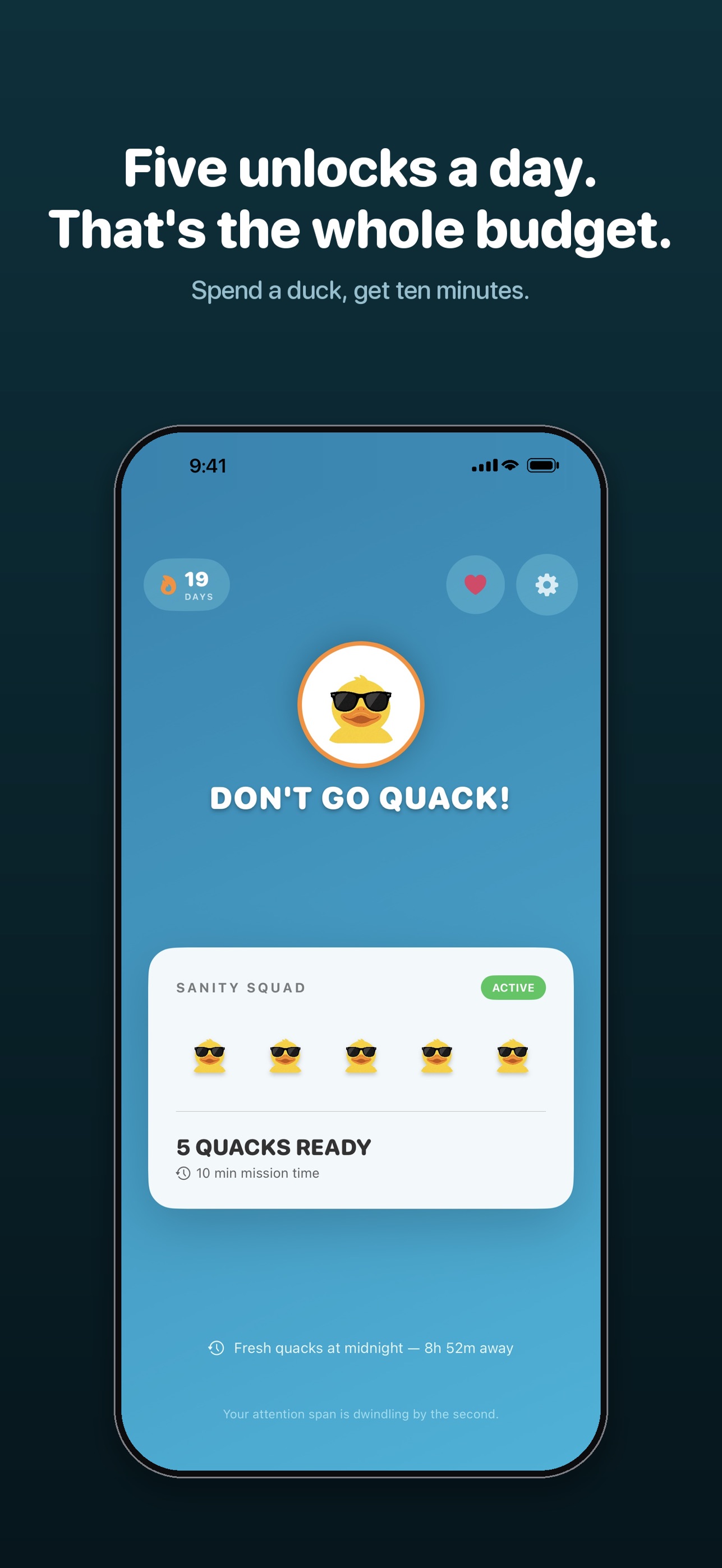 Screenshot 1 of Don't Go Quack!