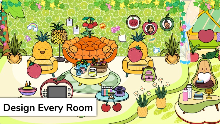 Tizi Home Design Girl Games screenshot-7