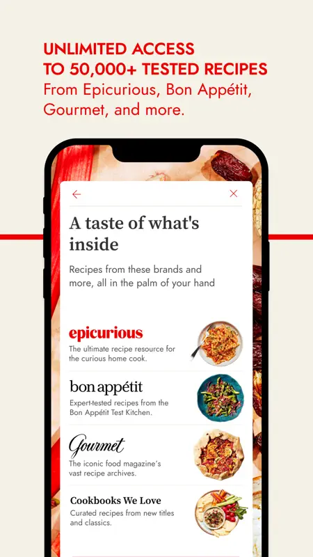 Epicurious screenshot 2 of 8