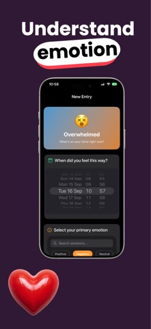 Mood tracker Moodly screenshot