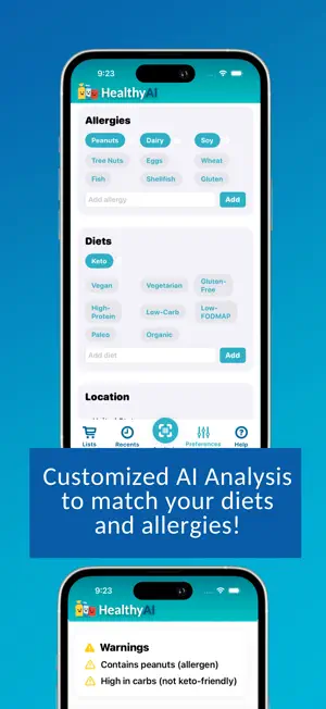 HealthyAI - Food Scanner screenshot 4