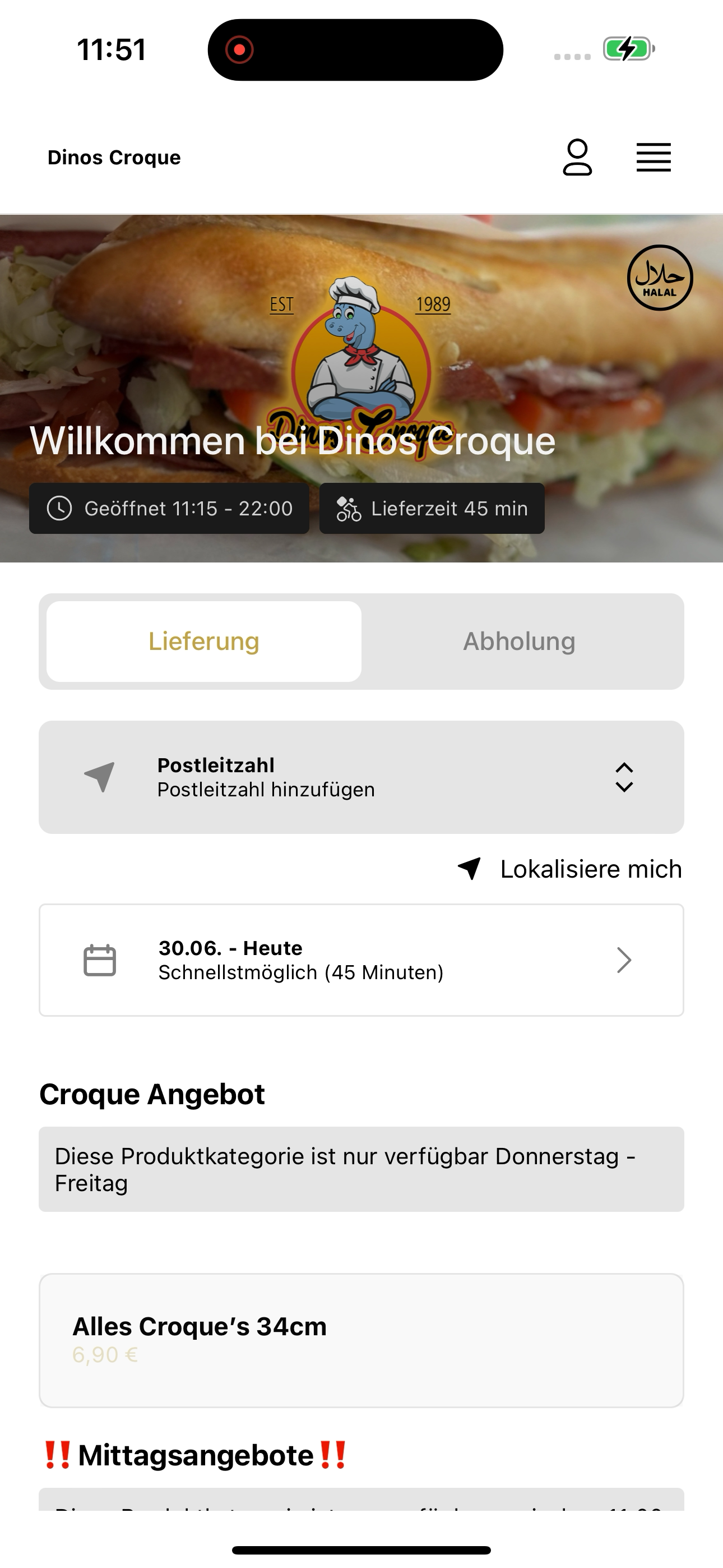 Dino's Croque